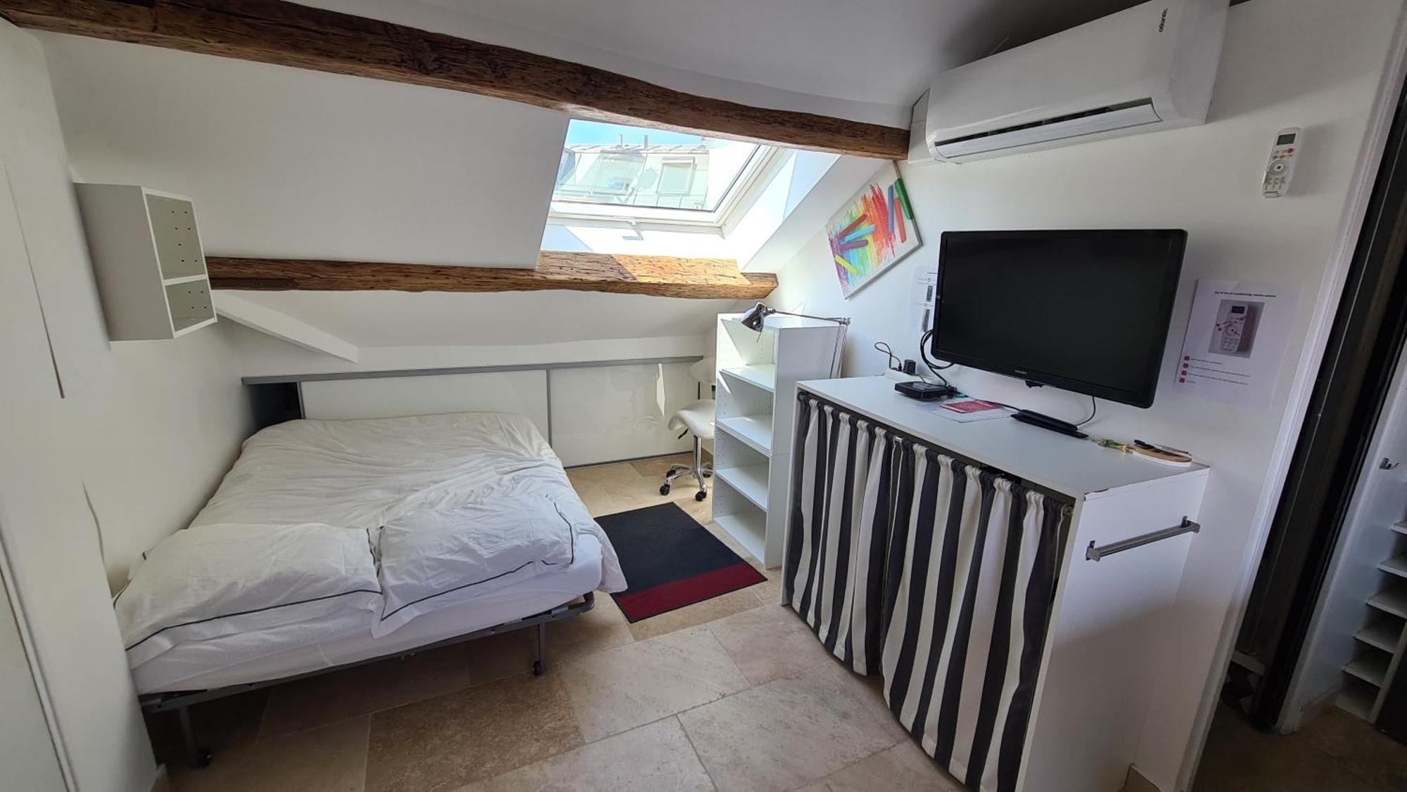 Appartement Coeur De Paris Avec Vue Sur Les Toits Buitenkant foto